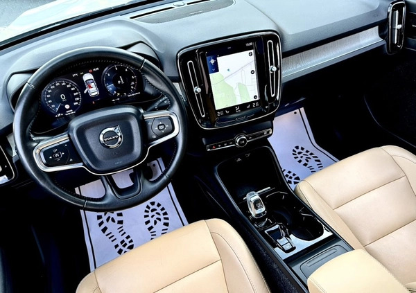Volvo XC 40 cena 108999 przebieg: 189856, rok produkcji 2019 z Międzylesie małe 781